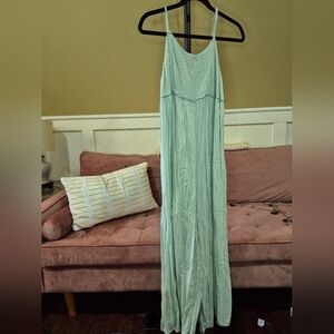 Anthropologie Lilka Mint Green Jumpsuit
